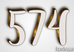 574 Text Effect