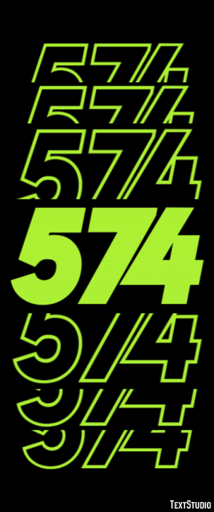 574 Text Effect