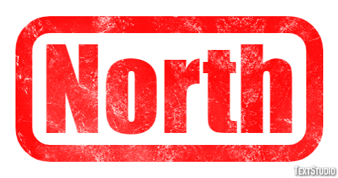North Text Effect