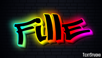 Fille Texteffekt