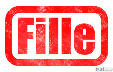 Fille Texteffekt