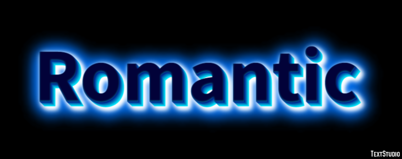 Romantic Text Effect
