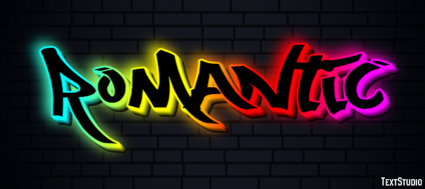 Romantic Text Effect