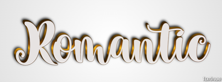 Romantic Text Effect