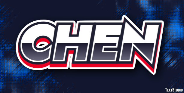 Chen Text Effect