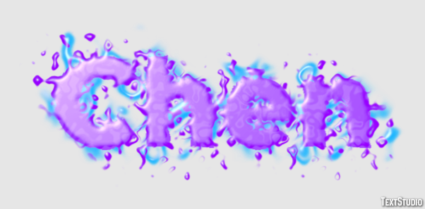 Chen Text effect