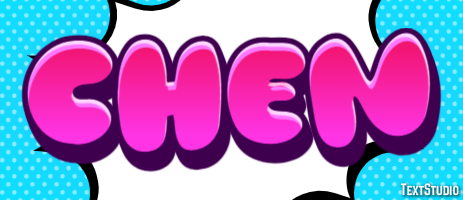 Chen Text Effect