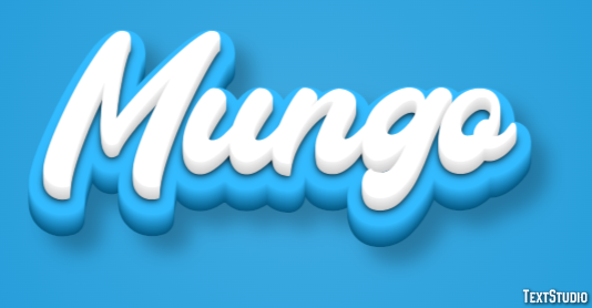Mungo Text effect