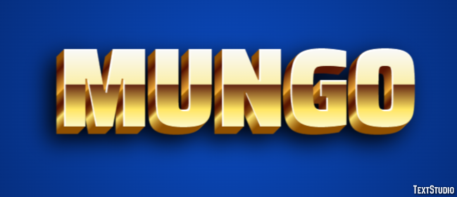 Mungo Text effect
