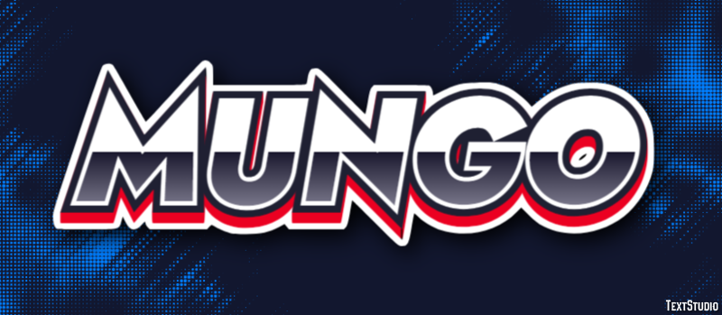 Mungo Text effect