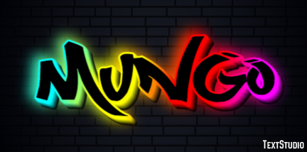 Mungo Text effect