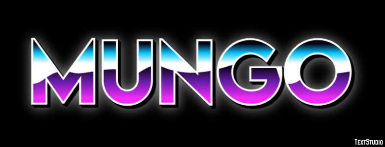 Mungo Text effect