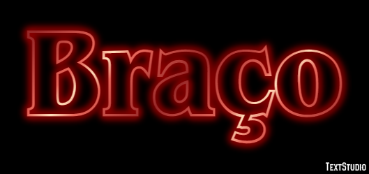 Braço Text effect