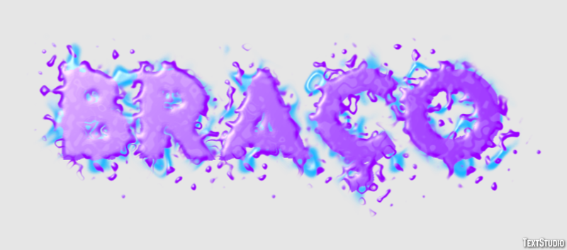 Braço Text effect