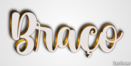 Braço Text effect