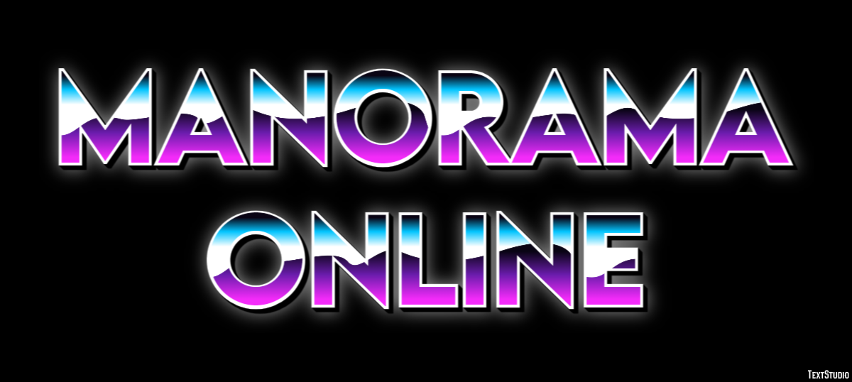 Manorama Online Efeito de texto