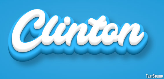 Clinton テキスト効果