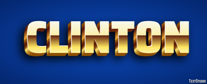 Clinton テキスト効果