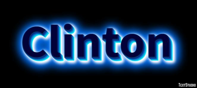 Clinton テキスト効果