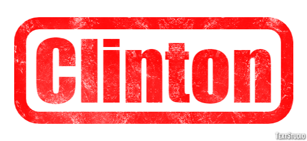 Clinton テキスト効果
