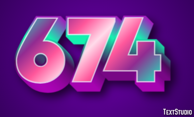 674 Text Effect