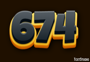 674 Text Effect