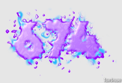 674 Text Effect