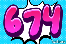 674 Text Effect