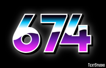674 Text Effect