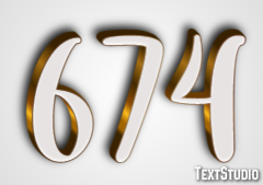 674 Text Effect