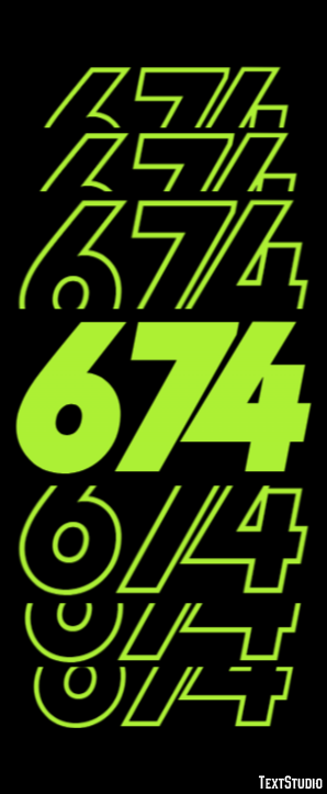 674 Text Effect