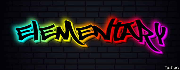 Elementary Effetto testo