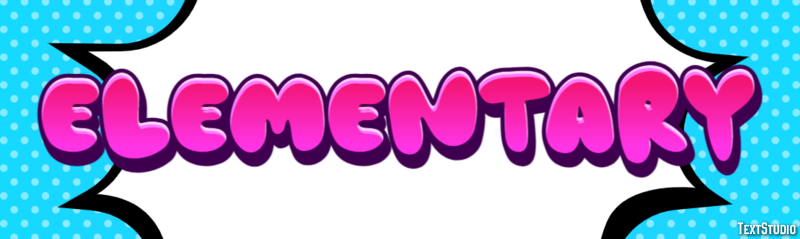 Elementary Effetto testo