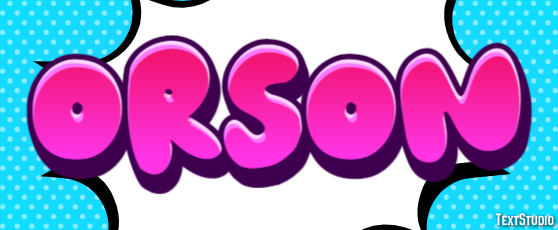 Orson Tekst effect