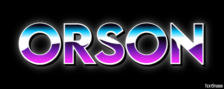 Orson Tekst effect