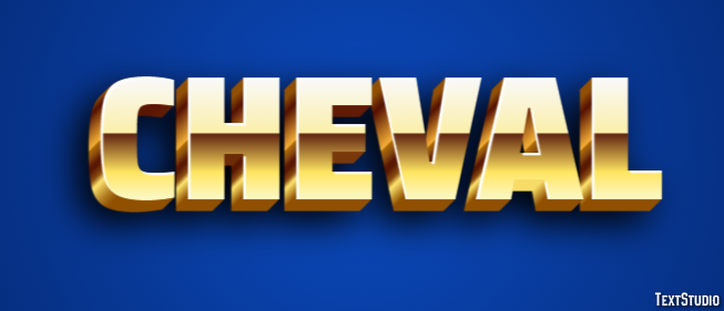 Cheval Effet de texte