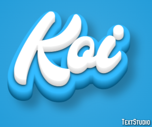 Koi Text effect