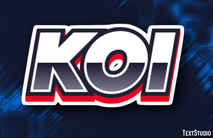 Koi Text effect
