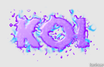 Koi Text effect