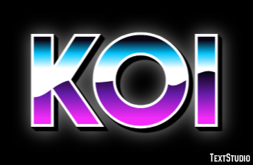 Koi Text effect