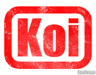 Koi Text effect