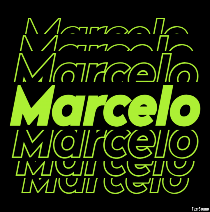 Marcelo Efeito de texto