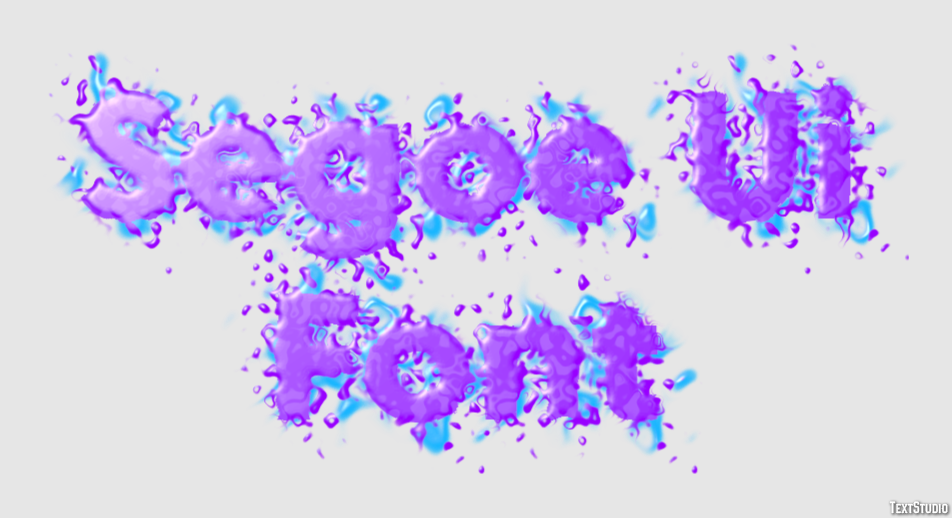 Segoe Ui Font Text Effect
