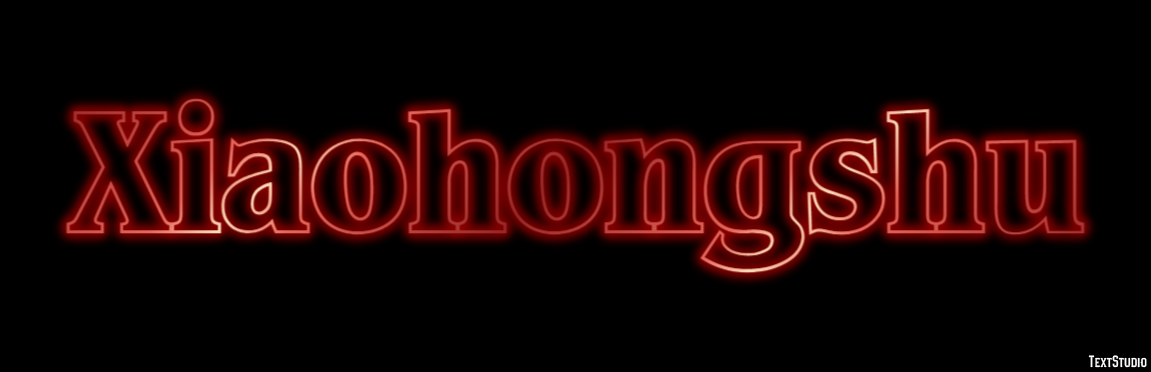 Xiaohongshu Efecto de texto