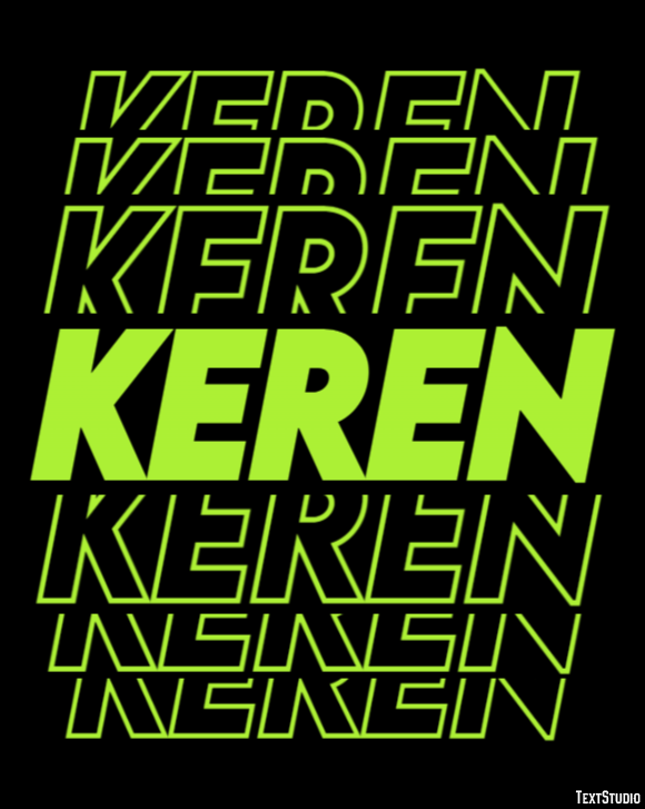 Keren Tekst Effect