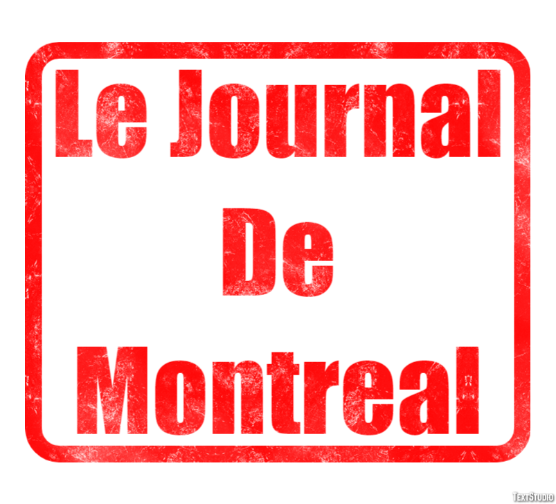 Le Journal De Montreal Tekst effect