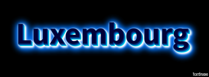 Luxembourg Efekt tekstowy