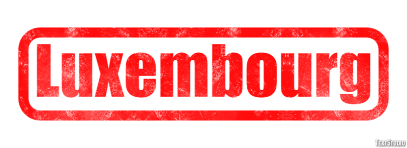 Luxembourg Efekt tekstowy
