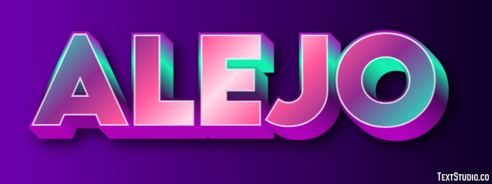 Alejo Efecto de Texto