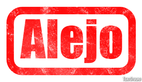 Alejo Efecto de texto